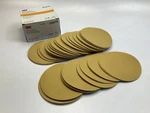 3M 00978 Hookit Gold Sanding 216U 6" P220A Grit (100 Discs / Box). Fixed Price $59.95.