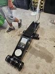 Omega 22201 Ton Long Chassis Service Jack With Air. Fixed Price $2900.00.