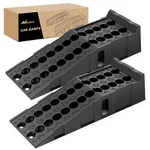 Nilight 6.7INCH Lift Heavy Duty Truck Ramps 16000LB Capacity Portable. Fixed Price $91.99.