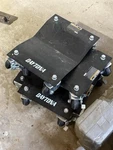 Daytona DD25T 2.5 Heavy Duty Professional Steel Auto Dolly Set 8. Fixed Price $500.00.