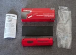 Snap On Tools Red Pocket Retractable Pry Bar PBFT60R 4-5/8 Closed 7 1/8 Open. Fixed Price $165.00.