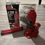 Nos Big Red Torin 4 Ton (8,000 Lbs) Hydraulic Bottle Jack, Nib. Fixed Price $22.92.