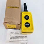 New Square 9001BW92Y Yellow Up / Down Pushbutton Pendant Station Controller. Fixed Price $112.49.