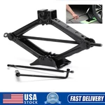 2 Ton Wind Up Scissor Jack Lift Black For Van Handle Speed Garage Emergency Us. Fixed Price $26.99.