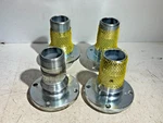 Set Of Moss Motors Mgb Front & Back Rh Wheel Hubs 264-870/880 267-720/730. Fixed Price $293.66.