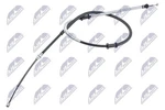 Parking Brake Cable Drum Right Rear For Fiat Doblo Cargo Mpv 01-10 46835327. Fixed Price $8.84.