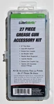 Lubrimatic 27 Piece Grease Gun Accessory Kit. Fixed Price $14.00.