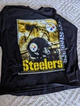 Vintage Pittsburgh Steelers Long Sleeve T-shirt (l). Fixed Price $50.00.