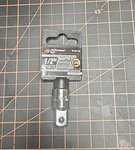 Performance Tool W38158 3/8" Female 1/2" Socket Adapter Chrome. Fixed Price $6.89.