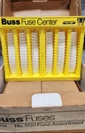 Nos Bussmann Empty - No. 500 Counter Display With Product Insert Cards. Fixed Price $52.00.