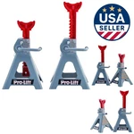 Pro Lift T-6903D 3-TON Double Pin Jack Stands For Ultimate Safety Stability. Fixed Price $130.79.