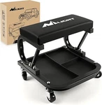 Nilight Rolling Creeper Garage Shop Seat 250 Lbs Capacity With Tool Tray Storage. Fixed Price $36.99.