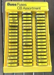 Vintage Bussmann Display For Only! No Fuses Included! Empty Packs. Fixed Price $59.99.