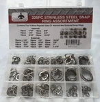 Goliath Industrial 225PC Stainless Steel Snap Ring Assortment SSSR225. Fixed Price $25.99.