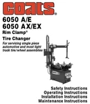 Coats 6050 A/e Ax/ex Tire Changer Instruction/maintenance Manual Cdrom. Fixed Price $25.00.