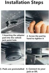 Chirano Lifting Jack Pad For Tesla 3/ S/model X/model Y, 4 Pack. Fixed Price $39.99.