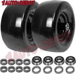 Weize 11X6.00-5 Lawn Mower Tire With Wheel Flat Fre Assembly 5.9"- 8.1" Set Of 2. Fixed Price $81.24.