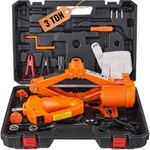 New Vevor 3 Ton Electric Car Scissor Jack With Impact Wrench. Fixed Price $69.99.