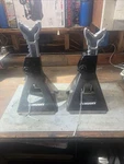 Husky Car Jack Stands 3 Ton Heavy Duty Steel Lift Auto Truck Suv Support Pair. Fixed Price $50.00.