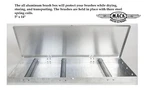 Andrew Mack Metal Coil Brush Box Holder Storage Pinstriping Paint Sign. Fixed Price $32.59.