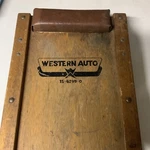 Vintage Western Auto Garage Creeper Mechanics Dolly 15-6299-0. Fixed Price $65.00.