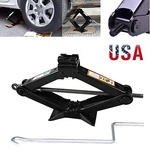 Rustproof 2 Tonne Car Van Scissor Wind Up Jack Lift + Crank Speed Handle New. Fixed Price $26.77.