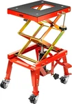 Vivohome 350 Lbs Heavy Duty Hydraulic Motorcycle Lift Jack Table Foot Red. Fixed Price $247.99.