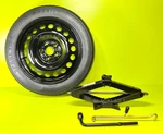 Spare Tire 125/80-16 With Jack Kit FITS:2017-2023 Chevy Bolt 23.9" Diameter. Fixed Price $180.00.