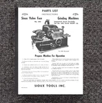 & 645L Valve Grinder Model Instruction Parts Manual Fits Sioux. Fixed Price $19.97.