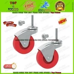 2PACK 2.5" Swivel Caster Wheel For Creeper Service Utility Cart Stool Post Mount. Fixed Price $16.01.