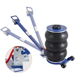 Triple Bag Air Jack 5 TON/11000 Lbs Pneumatic Car W/adjustable Handle. Fixed Price $111.99.