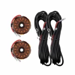 Kc Hilites Two-light Add-on Cyclone V2 Kit Amber 5.0 Meters Long 6336. Fixed Price $156.88.