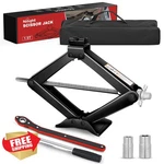 Nilight Scissor Jack Kit 1.5 Ton Car Tire Change Tool. Fixed Price $54.99.