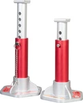 Big 2 Pack Ton Double Locking Aluminum Jack Stands, Red, T43004-A. Fixed Price $68.99.