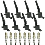 8X Ignition Coil Pack And Iridium Spark Plug Ford F-150 4.6L 5.4L V8 DG508. Fixed Price $37.99.