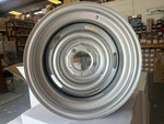 15X8 5-4.5 Rally Wheels Fits Popular Ford, Jeep, And Other Applications. Fixed Price $55.00.