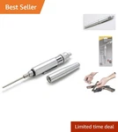 Machined Aluminum Precision Oiler With Push-button Control & Leak Prevention. Fixed Price $17.99.