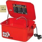 Big Red 3.5 Gallon Torin Steel Cabinet Parts Washer With 110V Electric Pump.. Fixed Price $69.80.