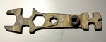 Kgm Tools Vintage Tank Gas Air Valve Multi-use Wrench # 32-0156 Long Oil Old. Fixed Price $6.99.