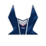 Blue Iridea Rear Shield 3D Sticker For Honda 125 20-23. Fixed Price $40.57.