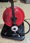 Snap-on Manual Grease Pump With Roller Platform Free Shipping. Fixed Price $100.00.