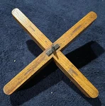 H Ayers "central" Racket Press Tennis Racquet Frame - Rare 1800'S. Fixed Price $180.00.