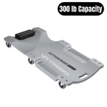 Pittsburgh Automotive 40 In. 300 Lb. Capacity Low-profile Creeper- Grey. Fixed Price $150.00.