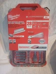 Milwaukee 48-22-9481 3/8 Inch Drive Sae 28 Piece Mechanics Tool Set With Packout. Fixed Price $80.00.