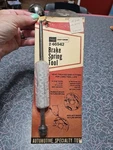 Nos Sears Craftsman Usa Made 46942 Red Sriped Handle Brake Spring Tool, Original. Fixed Price $45.00.