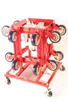Fabrications Dolly Station DJS-00115-4 ---- With Universal Dollies!!. Fixed Price $1440.00.