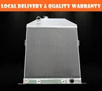 Aluminum Radiator 3 Rows Fit 1942-48 Ford Coupe Mercury Cars Chevy Conversion. Fixed Price $172.00.