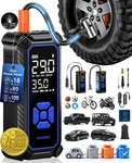 Olarhike Cordless Tire Inflator 6000MAH (car&suv&light Pickup Truck), 2-BLUE. Fixed Price $53.06.