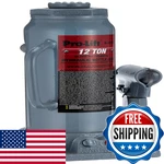 Pro-lift B-012D Grey Hydraulic Bottle Jack Ton Capacity. Fixed Price $98.26.