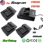 Fit For Snap On 18V Battery CTB8185 CTB7185 CTB8187 CT7850 CT8850 CTC720 4.0AH. Fixed Price $179.90.